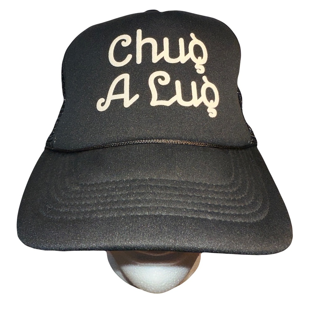 Vintage Black Chuq A Luq Trucker Hat